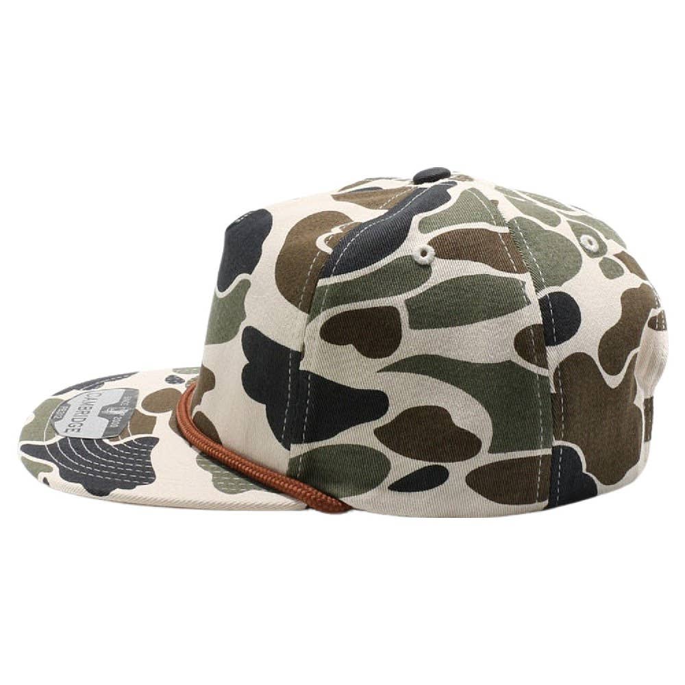 Old School Camo Unstructured Rope: Cream