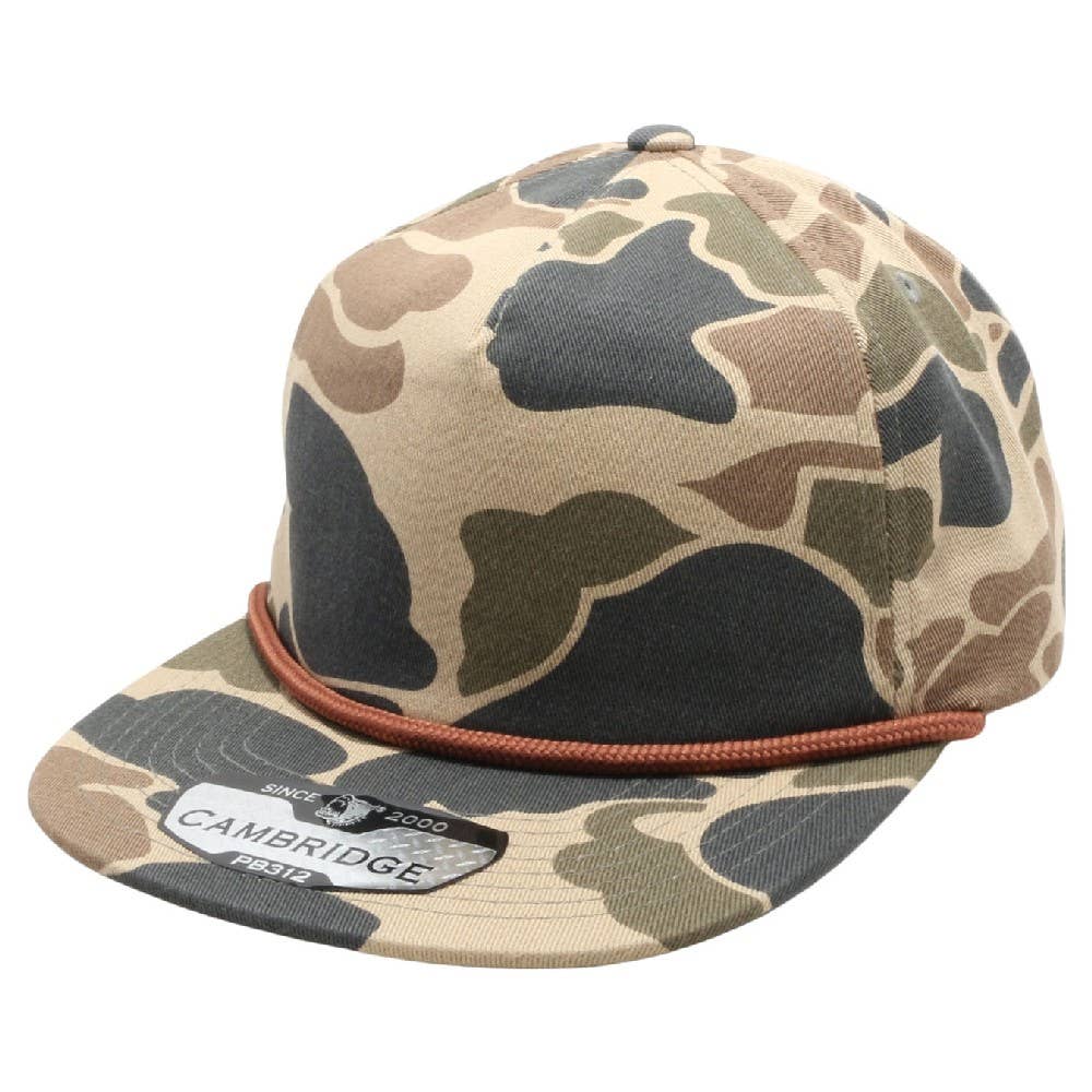 Old School Camo Unstructured Rope: Khaki