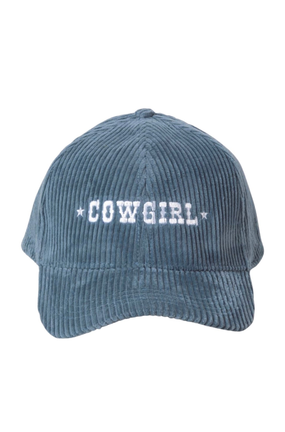 Cowgirl Corduroy Ball Cap