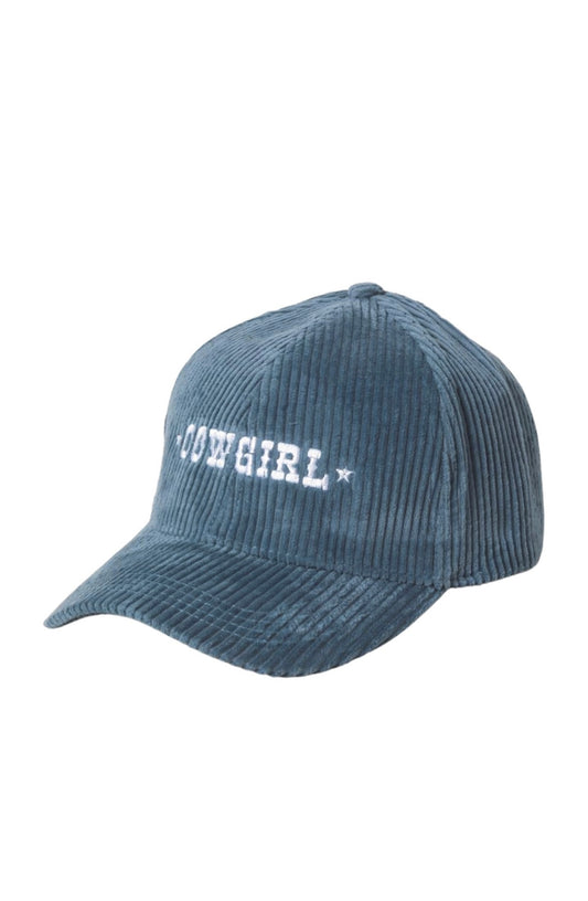 Cowgirl Corduroy Ball Cap