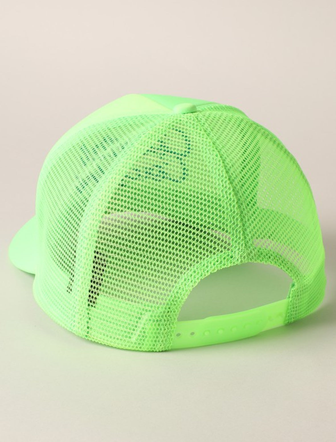 Coastal Cowgirl Trucker Hat-Neon Green