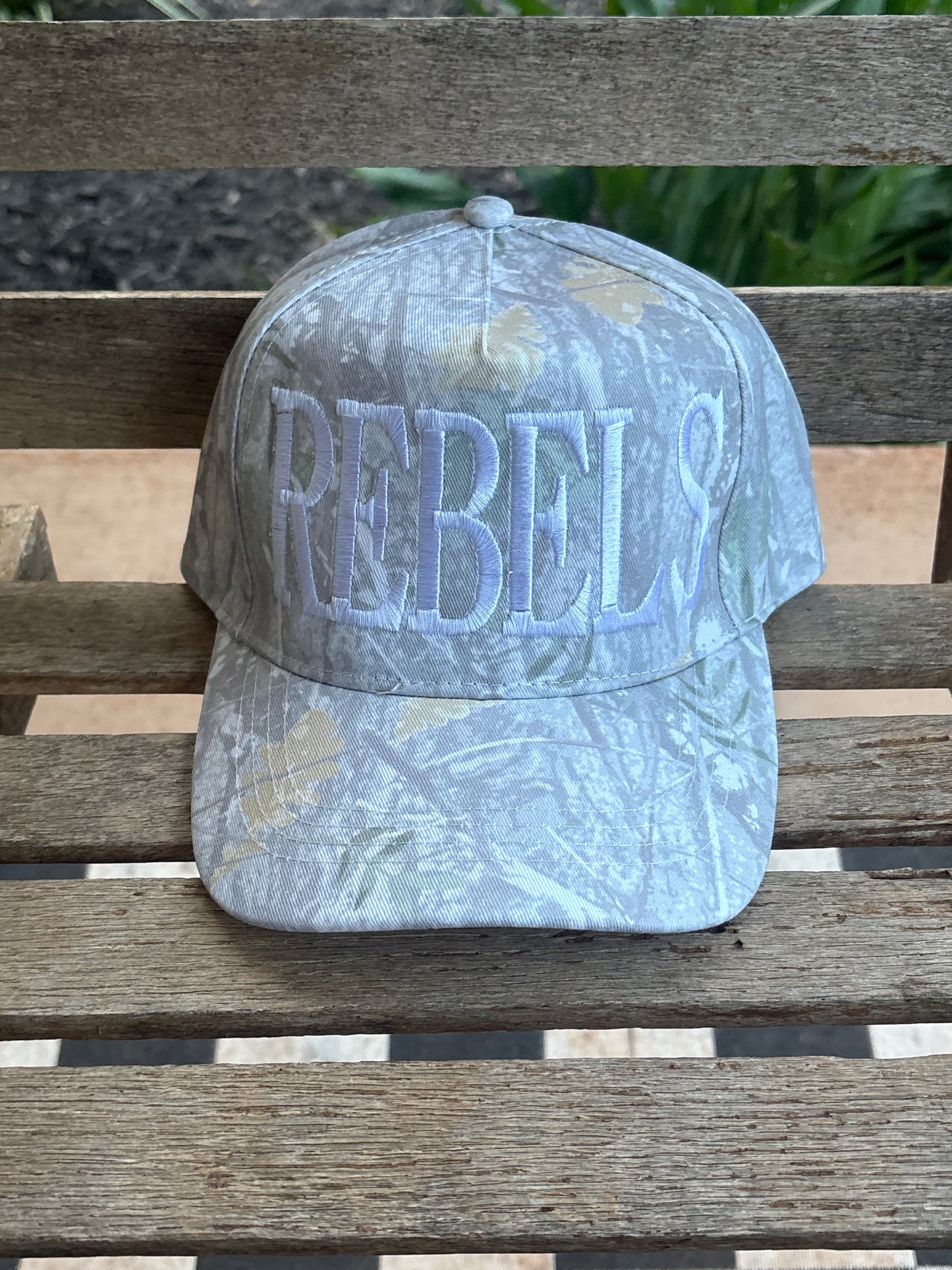 REBELS White Camo Hat