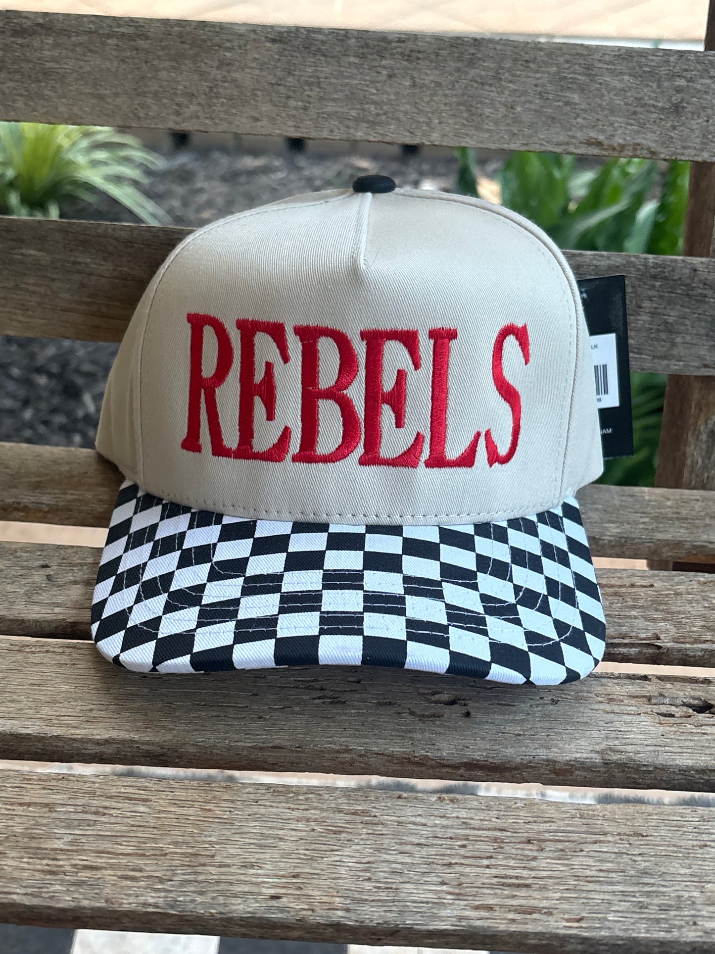 REBELS Checkered Hat
