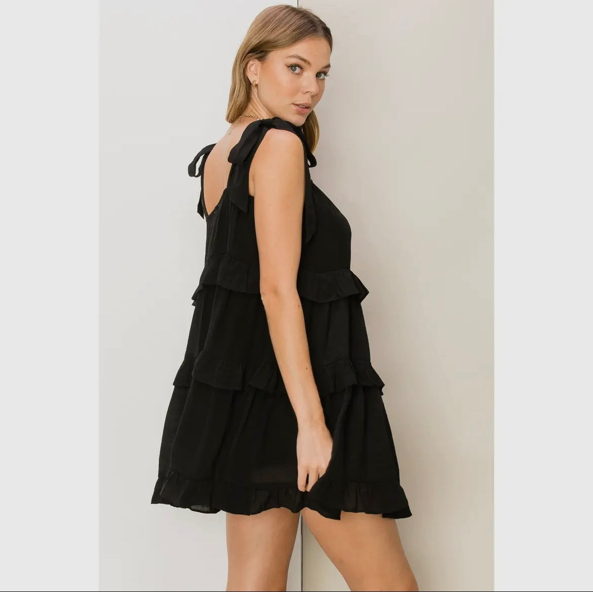 Lady Luck Dress-Black