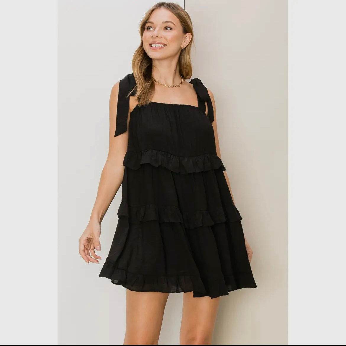 Lady Luck Dress-Black