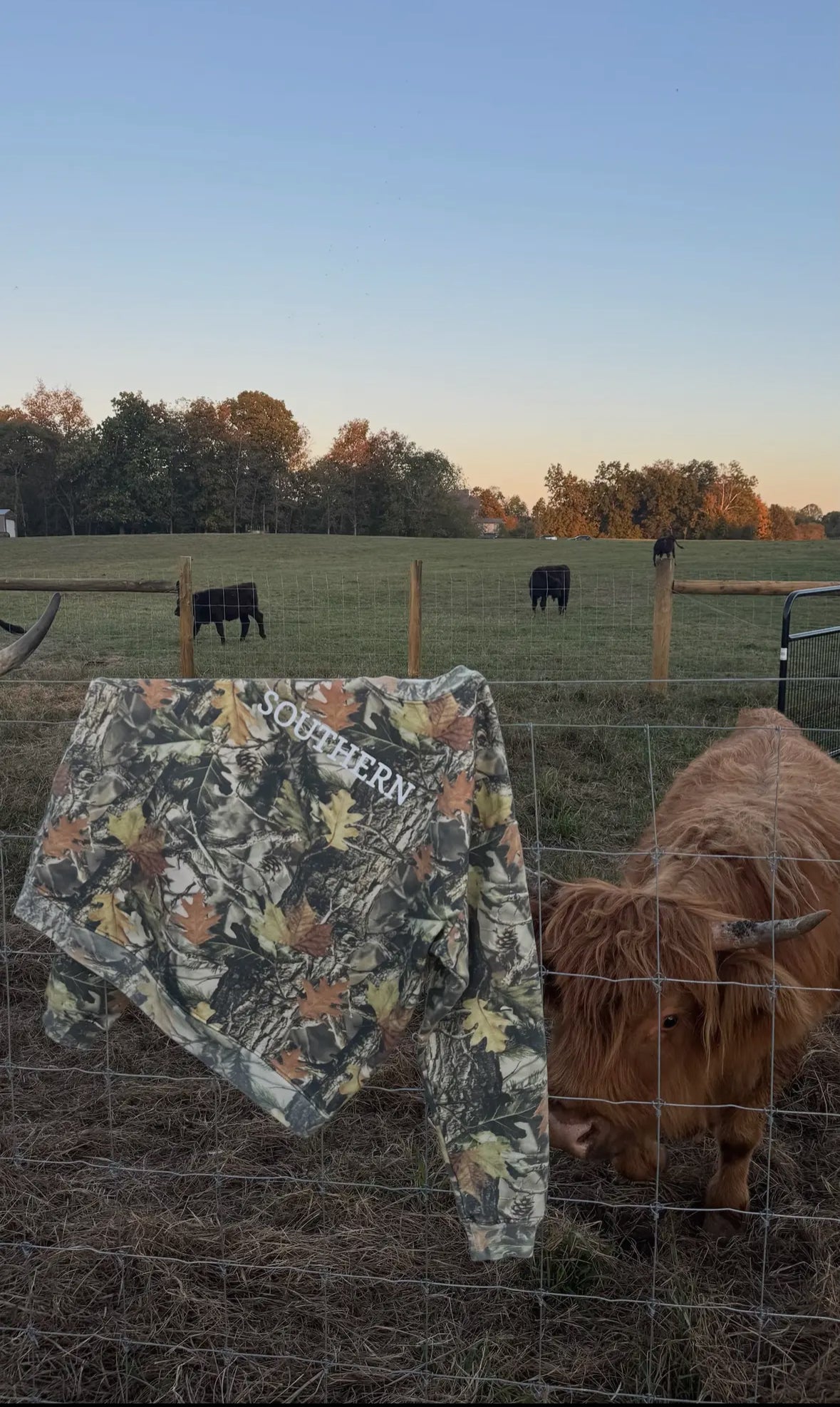 Southern Camo Crewneck