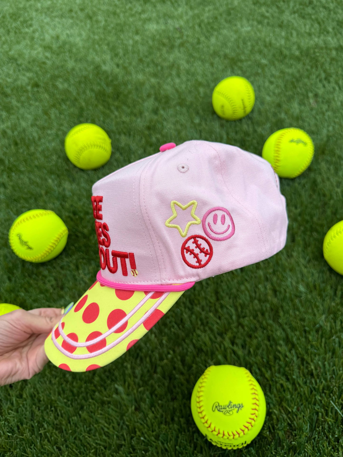 3 Strikes You're Out Hat- SALE final sale
