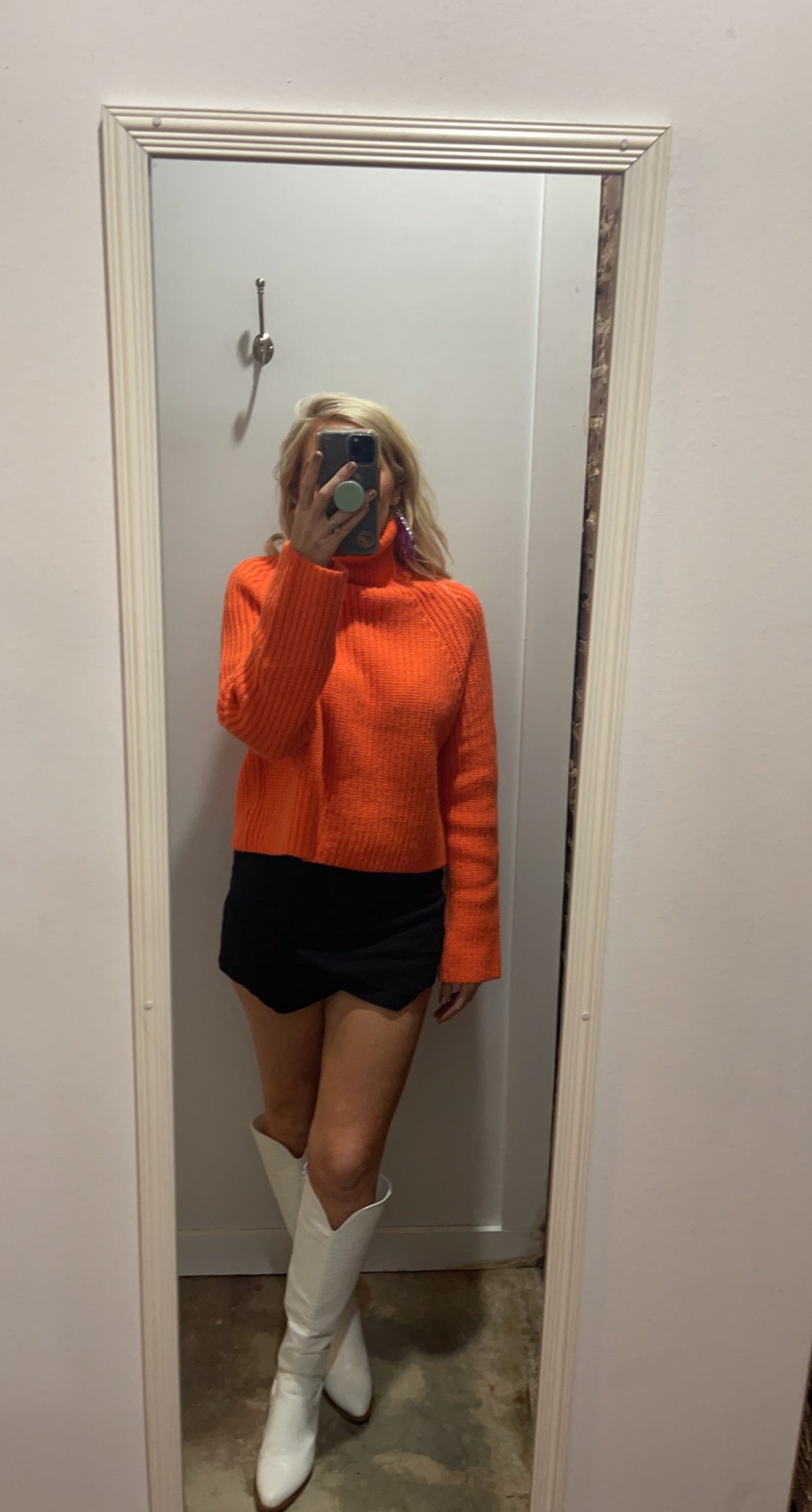 Pumpkin Spice Sweater-Orange