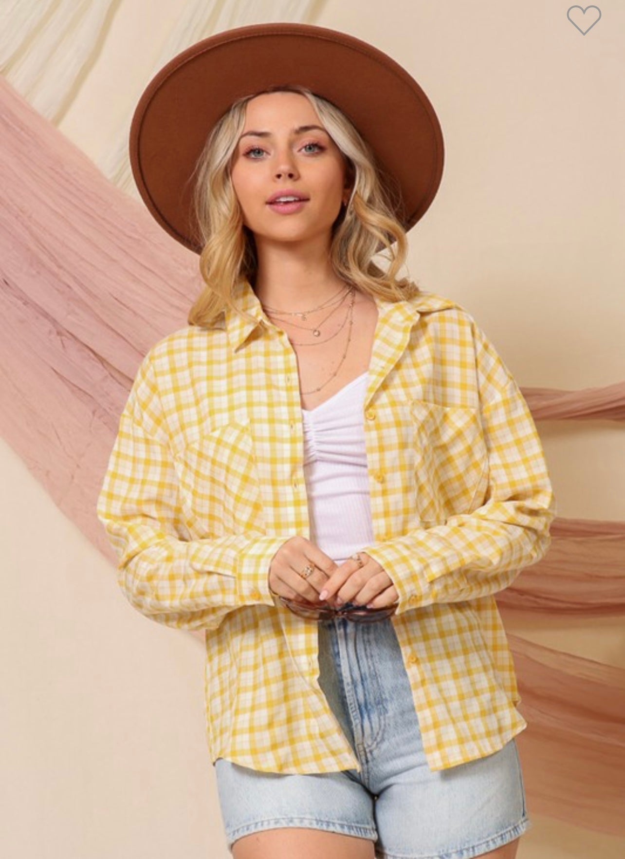 Spring Daze Top-Yellow