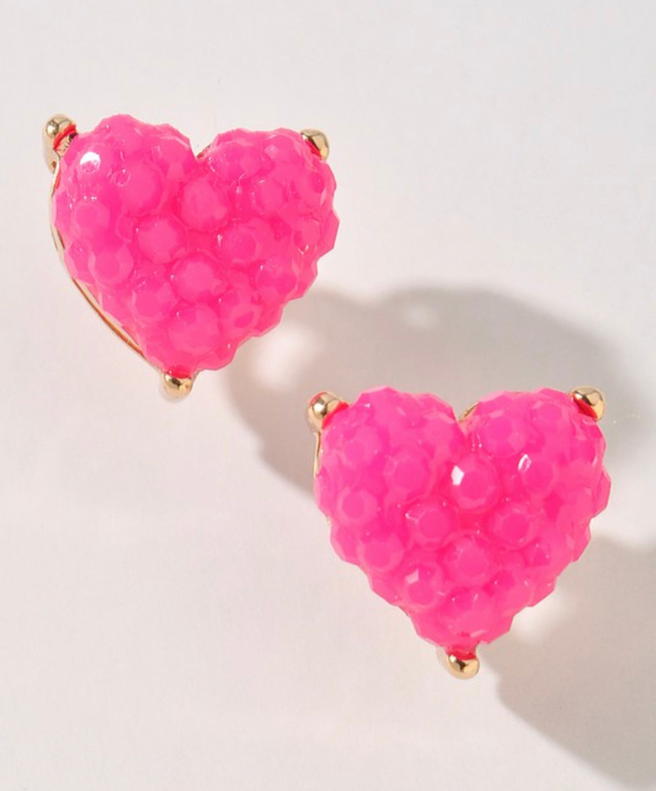 Heart Stud Earrings