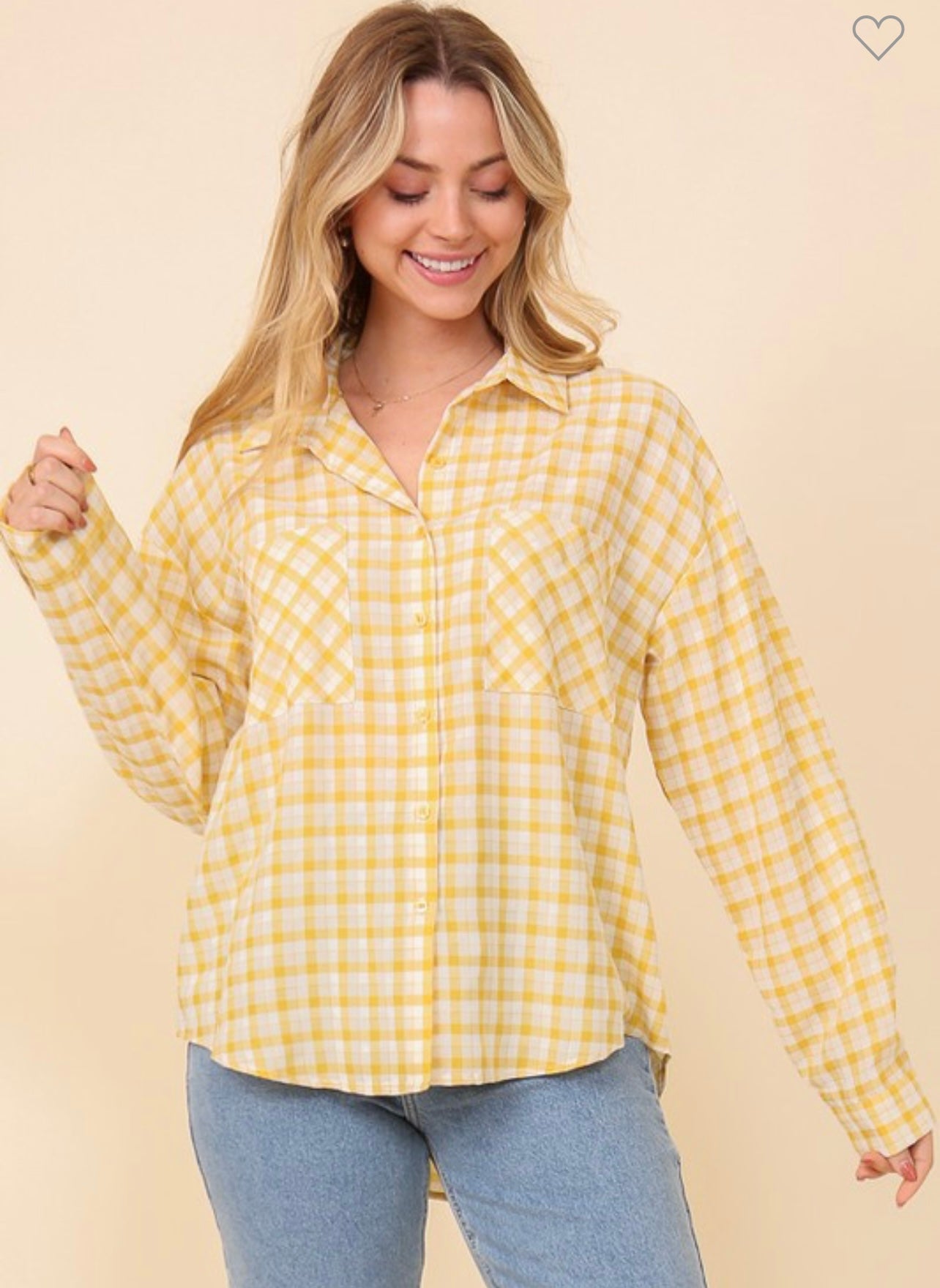 Spring Daze Top-Yellow