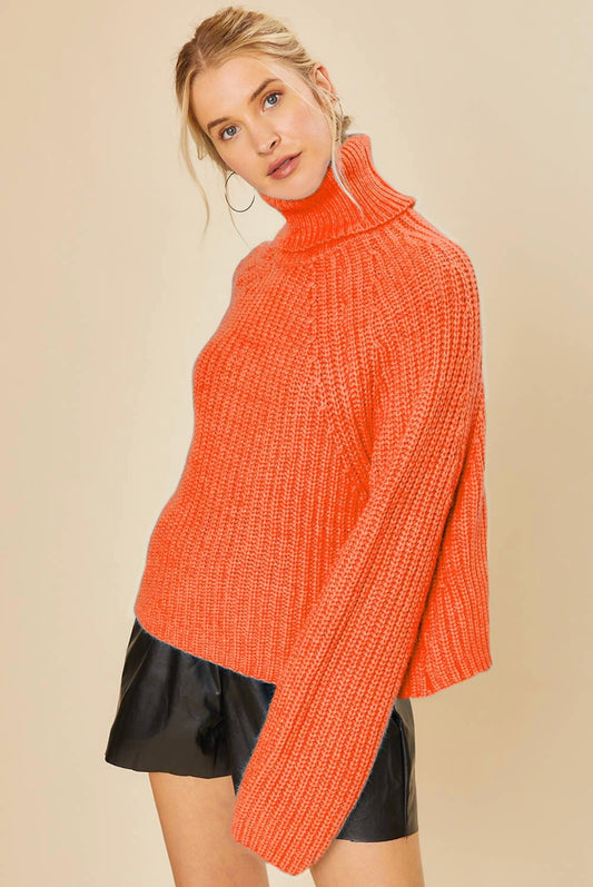 Pumpkin Spice Sweater-Orange