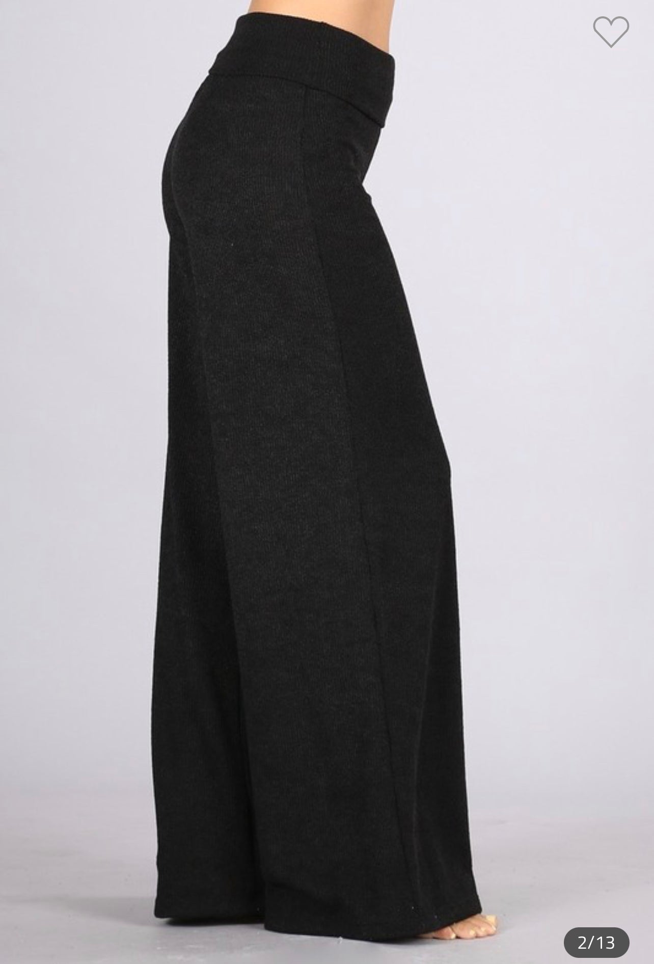 Get Cozy Flares-Black