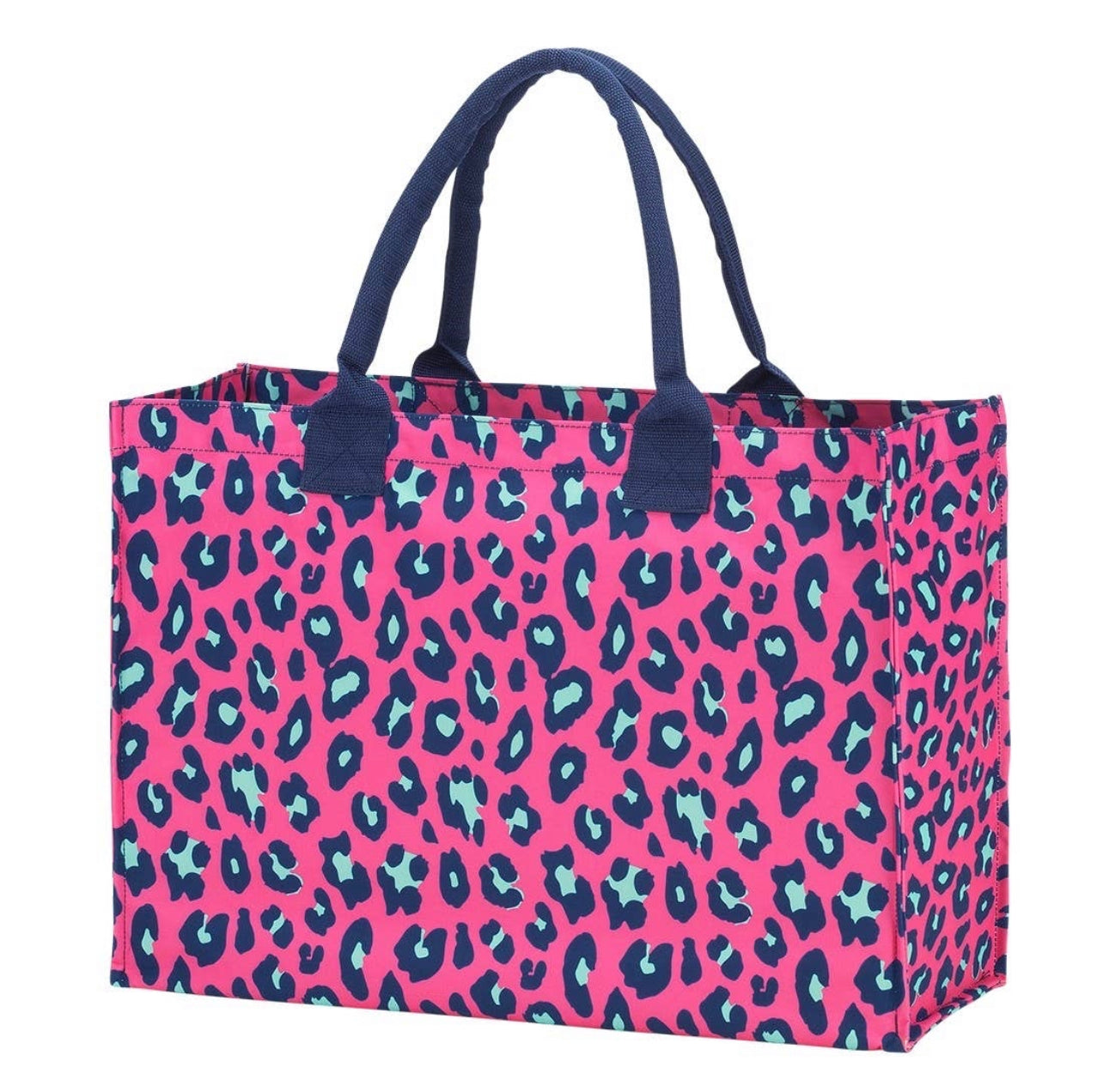 Hot Pink Leopard Tote