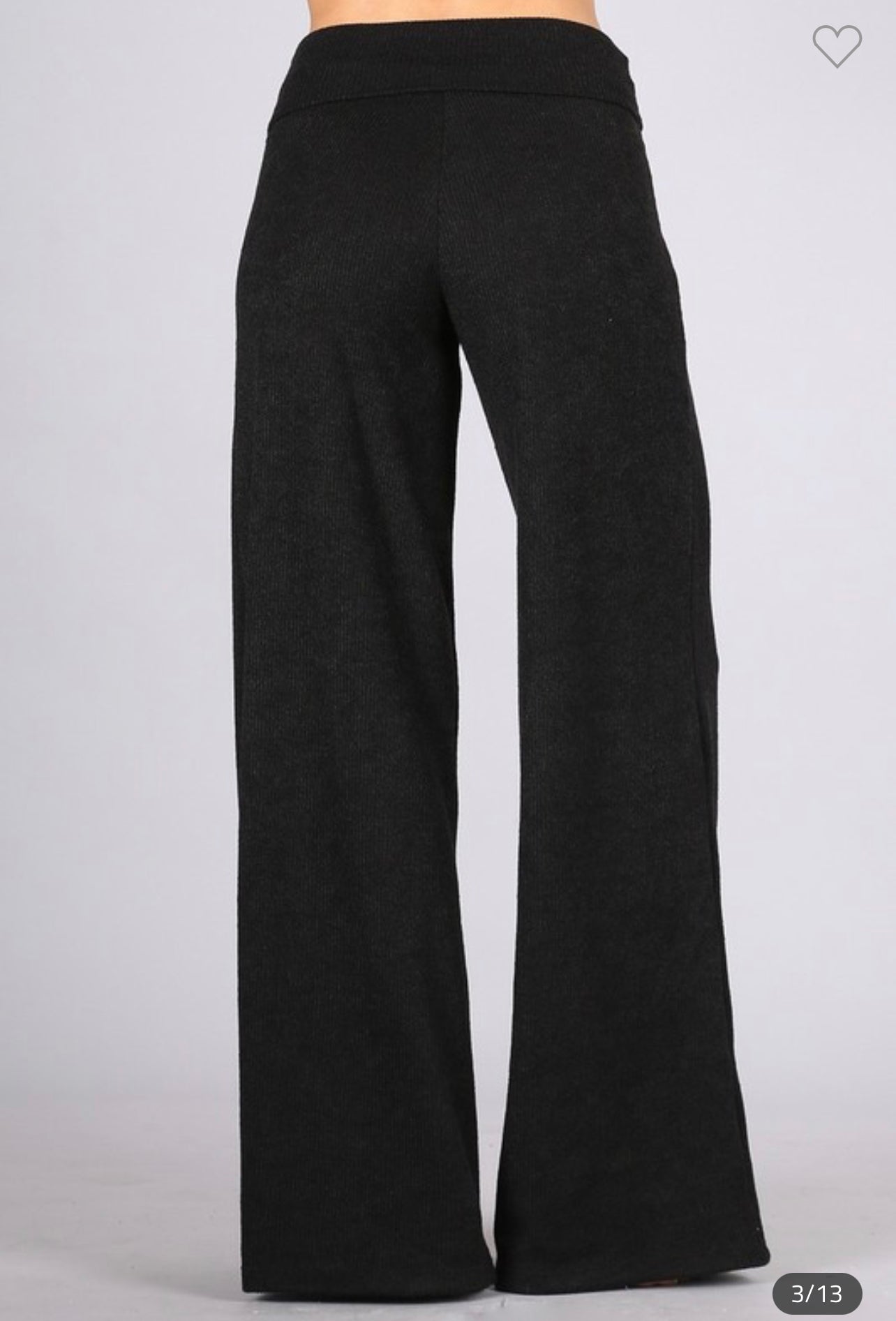 Get Cozy Flares-Black