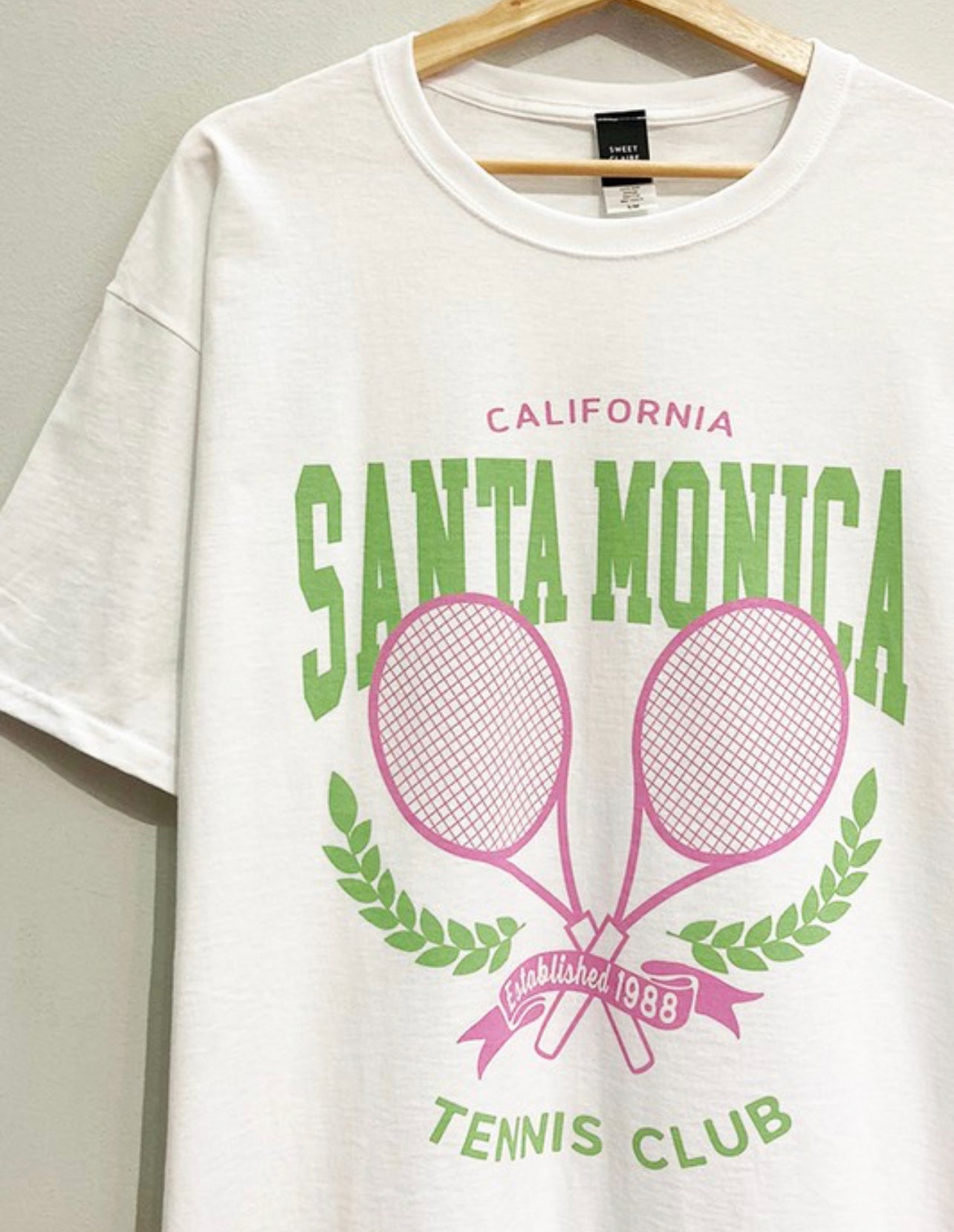 Santa Monica Tennis Graphic Tee